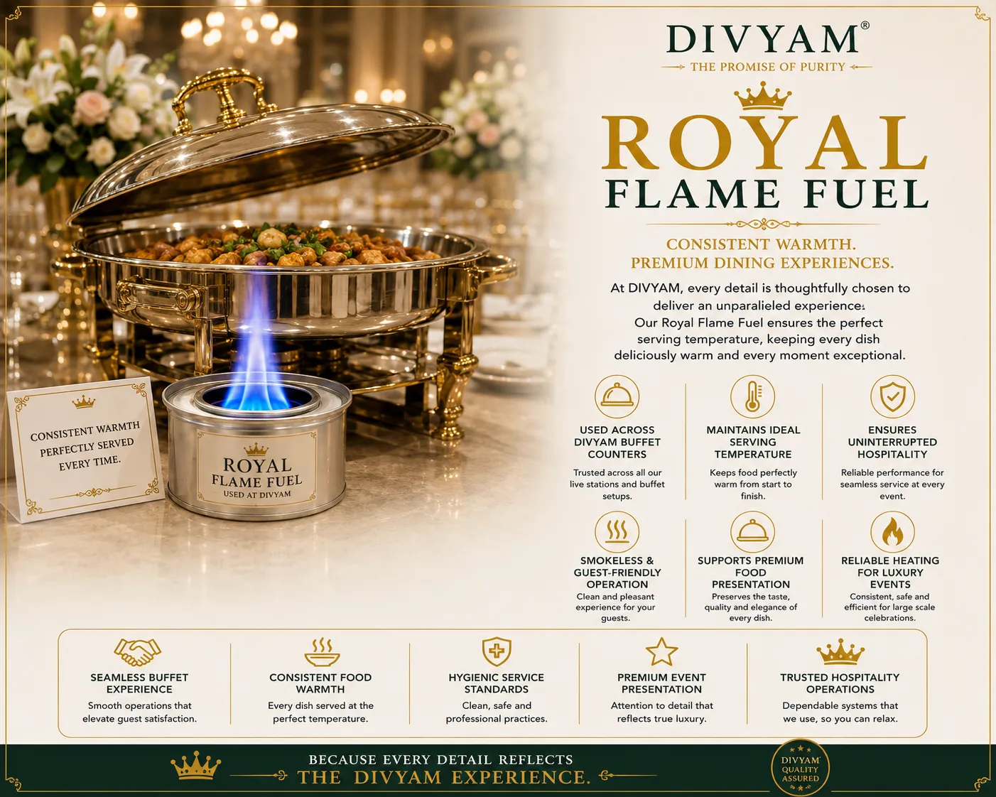 Royal Flame Fuel presentation by D I V Y A M®